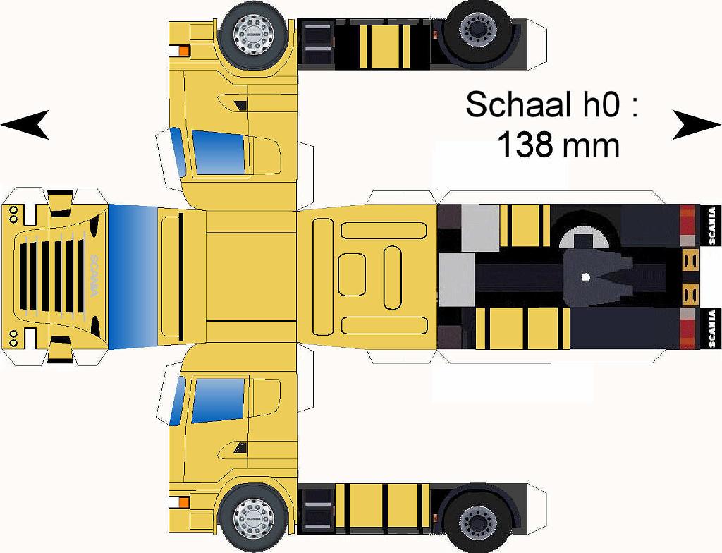 Scania-geel