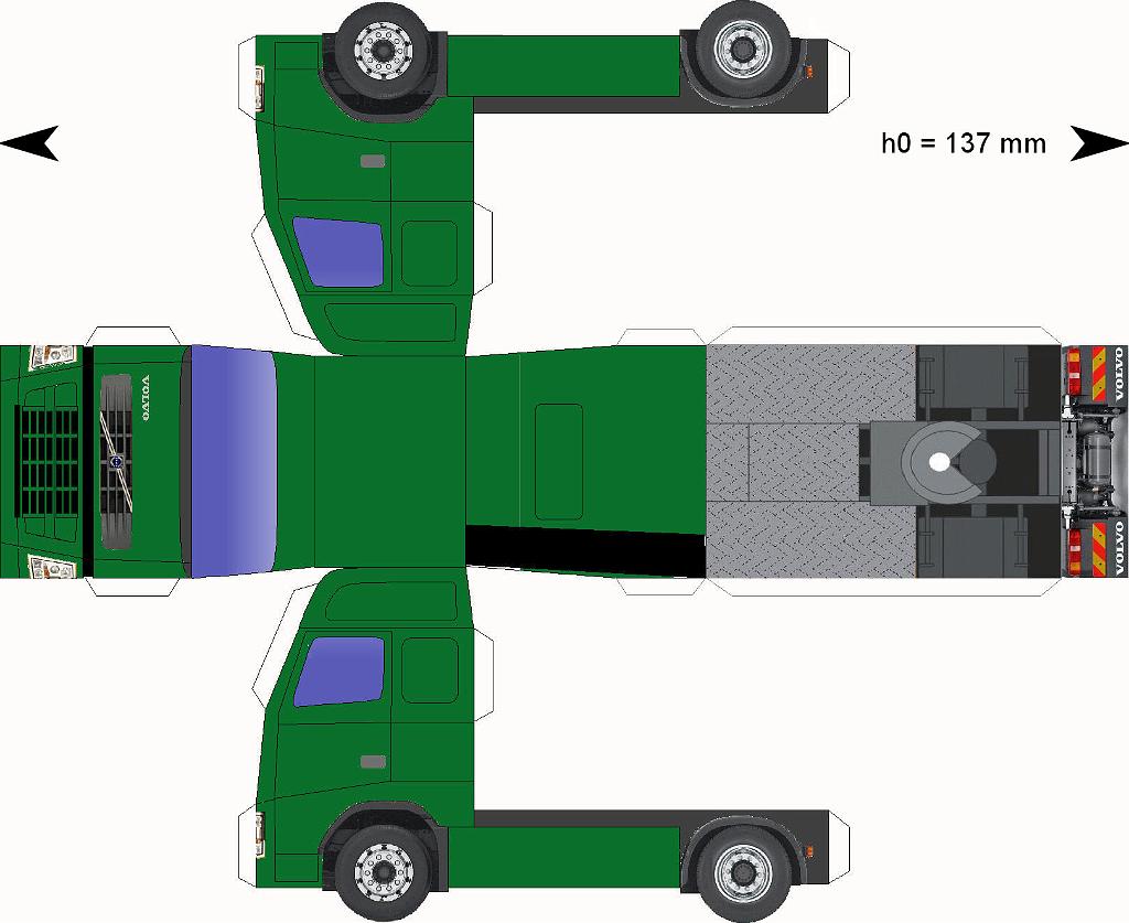 Volvo-donkergroen